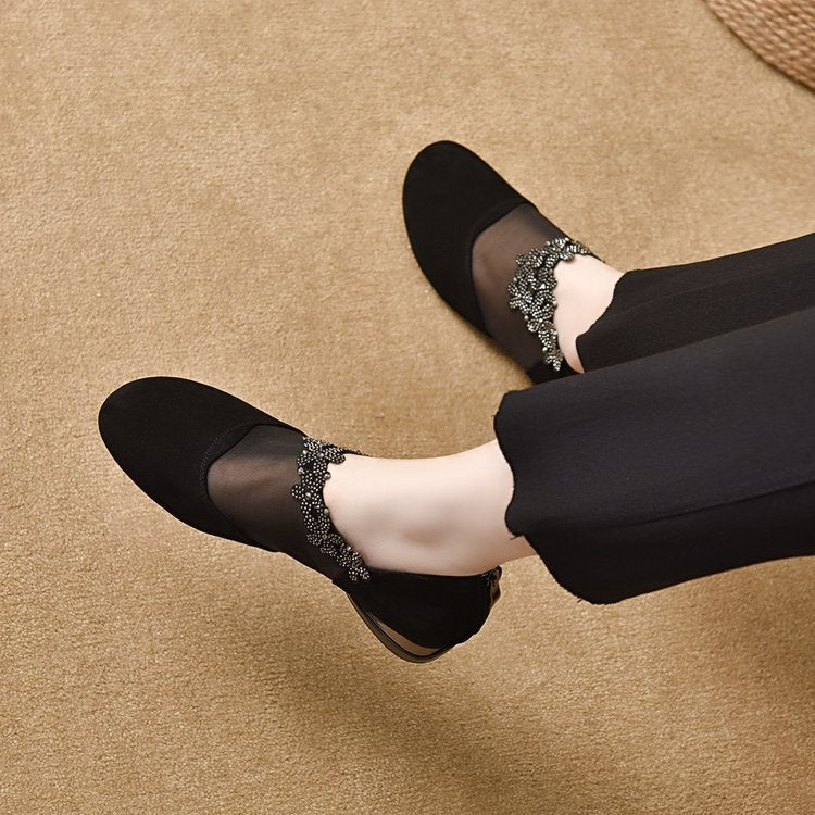 Γυναικεία Γόβες με Ανοιχτό Δίχτυ και Μαλακή Σόλα