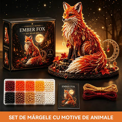 【Noutate 2026】Set Creativ de Mărgele 3D DIY „Animal Guardian”, cu Materiale Premium Ecologice, 6 Modele Spectaculoase de Animale Mistice! 🦅✨
