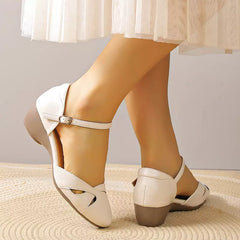 Pantofi Mary Jane din Piele: Toc Stabil și Confortabil, Mărimi 35-42 ✨