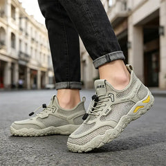 Pantofi Casual de Vară pentru Bărbați: Talie Groasă Anti-Alunecare, Mesh Respirabil pentru Trekking și Apă, Mărimi 39-44