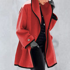 🍂【S-5XL】🧥 Γυναικείο μακρυμάνικο μπουφάν με κουκούλα, Ευρώπη και Αμερική