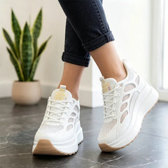✨Adidași Damă cu Platformă +10cm: Design Ultra-Ușor, Talpă Moale Anti-Oboseală, Respirabili și Confortabili