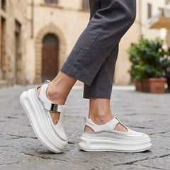 Mocasini de Damă cu Talpă Groasă și Decupaje– Eleganță și Relaxare la Fiecare Pas.