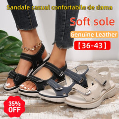 ✨【36-43】2026 noi sandale casual de marime mare pentru femei, stil sport sandale confortabile cu gura de pește într-o linie