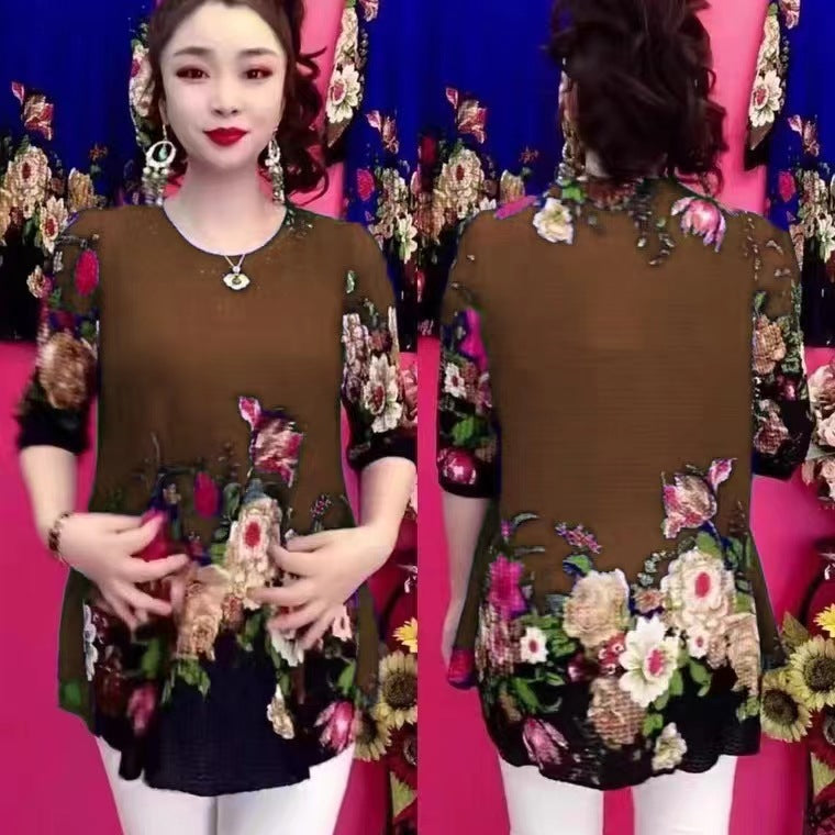 💥【Schimbare de Sezon - Lichidare de Stoc】🌸Cămașă Modernă și Casual din Bumbac cu Imprimeu
