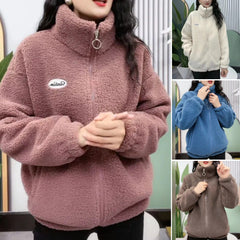 【M-4XL】Geacă de iarnă din lână fleece, geacă de bumbac, geacă groasă de bumbac cu lână de miel, geacă călduroasă