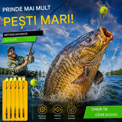 🔥【Pachet de 5】🔥🎣🐟Set fir de pescuit anti-fund, set european de pescuit carlig plutitor