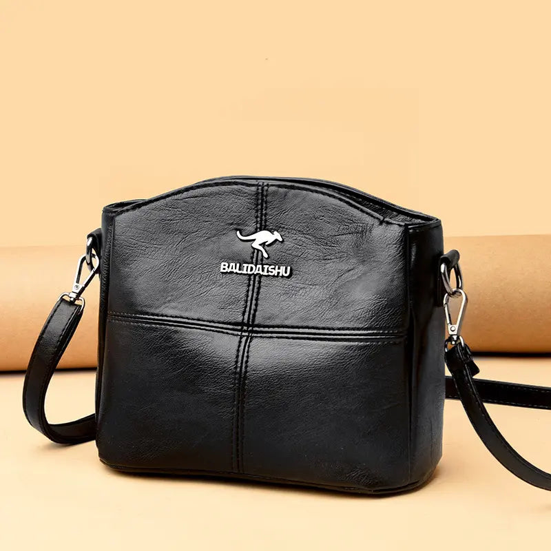 👜【Piele premium atent selecționată】Geantă de umăr elegantă în stil vintage