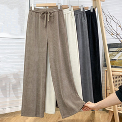 ❤【Preț redus pe perioadă limitată】【M-3XL】Pantaloni casual noi din catifea, cu picior lat, foarte confortabili de purtat.