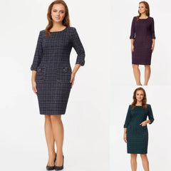 👗【S-5XL】2025 Rochie rafinată de mărime mare Rochie de seară