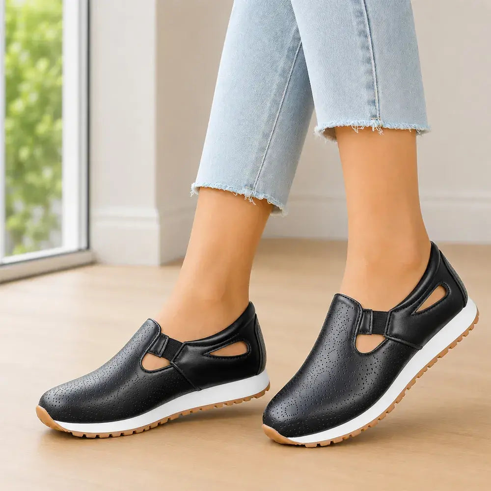 【Foarte Respirabili】Pantofi Casual Eleganți din Piele Naturală Perforată