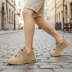Pantofi Sport Bărbați din Plasă Respirabilă: Talpă Moale Anti-Șoc, Corectarea Posturii și Calmare Durere de Picioare