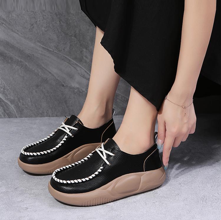 💥【Μεγάλες πωλήσεις】Γυναικεία Casual Loafers με Χοντρή Σόλα