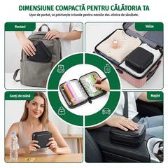 🧳 Organizator Multifuncțional din Silicon – Pastile, Bijuterii și Monede, Toate Perfect Ordonate Într-un Singur Loc! 💎✨