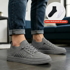 🔥🔥Pantofi Casual din Mesh: Ultra-Ușori și Relaxanți pentru Conducere, Mărimi 39-44【Două perechi de șosete din bumbac pur vor fi incluse cadou.】