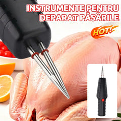 🐓🦆【Îndepărtare rapidă a penelor într-o secundă】Aparat electric portabil și fără fir pentru deplumarea păsărilor de curte