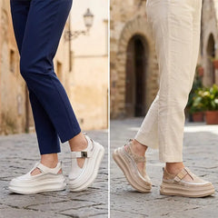 Mocasini de Damă cu Talpă Groasă și Decupaje– Eleganță și Relaxare la Fiecare Pas.
