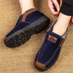 【Χειμερινό Bestseller】 Ανδρικά Casual Παπούτσια από 100% Βαμβάκι με Πηχτή Απόχρωση