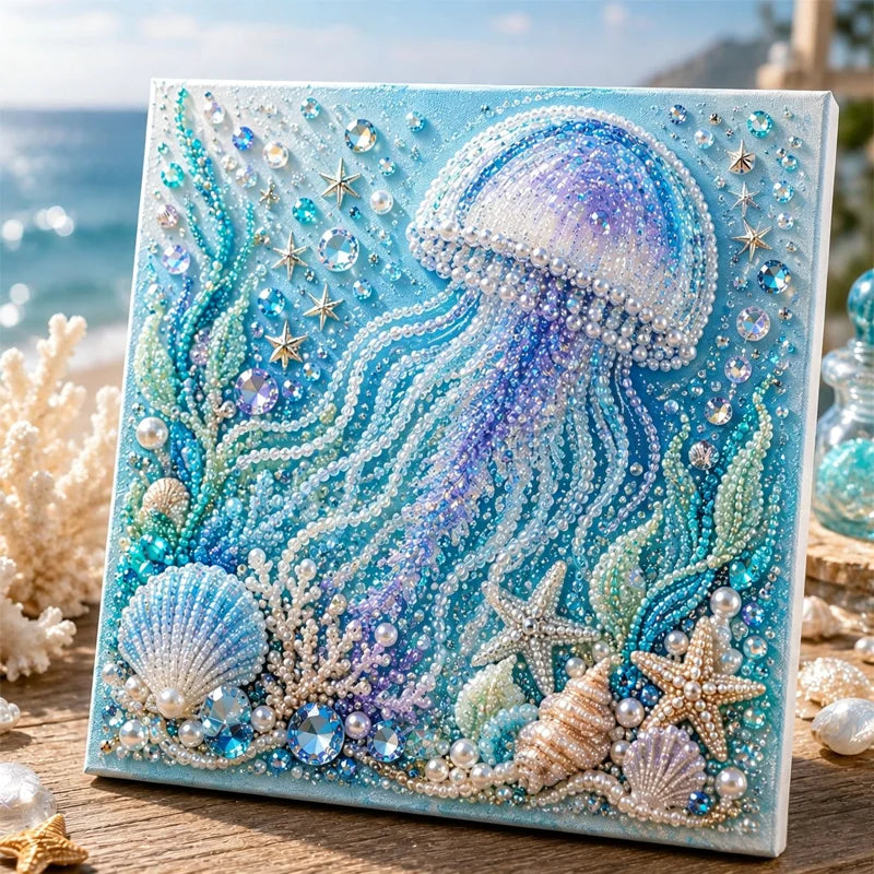 💎🌊Set DIY Artistic cu Perle în Tematică Marină——Relaxare prin artă!