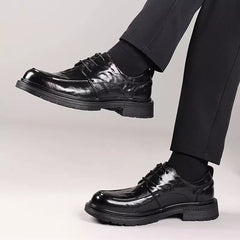 👞【Același model ca în magazinele premium】Pantofi business din piele naturală de înaltă calitate – eleganți, confortabili și rafinați