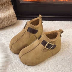 🍂【Cel mai bine vândut produs din magazin】👢Pantofi de iarnă, călduroși, din bumbac, cu talpă moale – Confortabili și Durabili