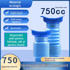 Urinare pliabilă portabilă pentru bărbați, femei, copii și bătrâni - Urinare reutilizabile