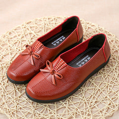 【35-41】Noua modă din piele moale pantofi casual plat Single