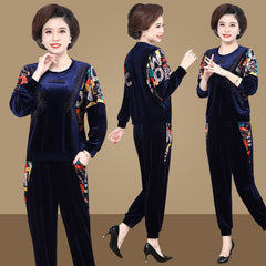 💥【Super Ofertă】🥰 Set elegant de două piese pentru femei, Bluză + Pantaloni