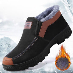【Χειμερινό Bestseller】 Ανδρικά Casual Παπούτσια από 100% Βαμβάκι με Πηχτή Απόχρωση