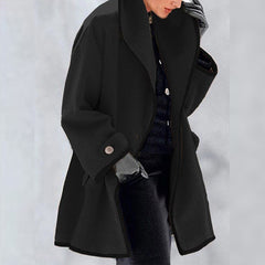 🍂【S-5XL】🧥 Γυναικείο μακρυμάνικο μπουφάν με κουκούλα, Ευρώπη και Αμερική
