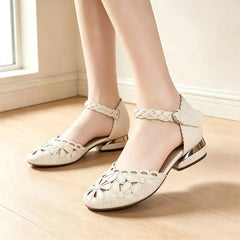 💖【34-41】2026 sandale noi cu vârful rotund cu fund moale