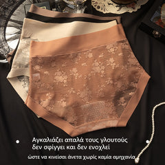 Lenjerie intimă de damă, din dantelă, fără cusături, cu elasticitate ridicată, control pentru abdomen, chilot modelator cu efect de ridicare a feselor