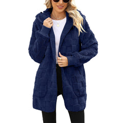 ☃️Περιορισμένη έκπτωση 39%❄️[S-5XL]🌸Νέο για τη χειμερινή σεζόν: Γυναικείο καρό φλις μπουφάν αναψυχής