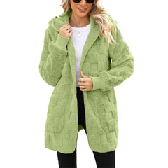 ☃️Περιορισμένη έκπτωση 39%❄️[S-5XL]🌸Νέο για τη χειμερινή σεζόν: Γυναικείο καρό φλις μπουφάν αναψυχής