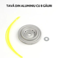 🌿【Îndepărtează buruienile într-o secundă】Cap de cositoare din aliaj de aluminiu – accesoriu pentru motocoasă