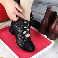 ✨【35-41】Tocuri înalte casual din piele goală de damă