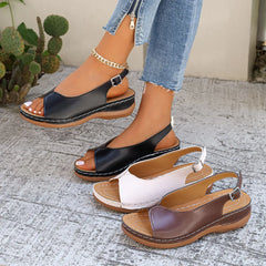 👡 Sandale Romane din Piele de Vacă Premium – Talpă Groasă Anatomică, Închidere Velcro rapidă și Mărimi Mari 36-43! ☀️✨