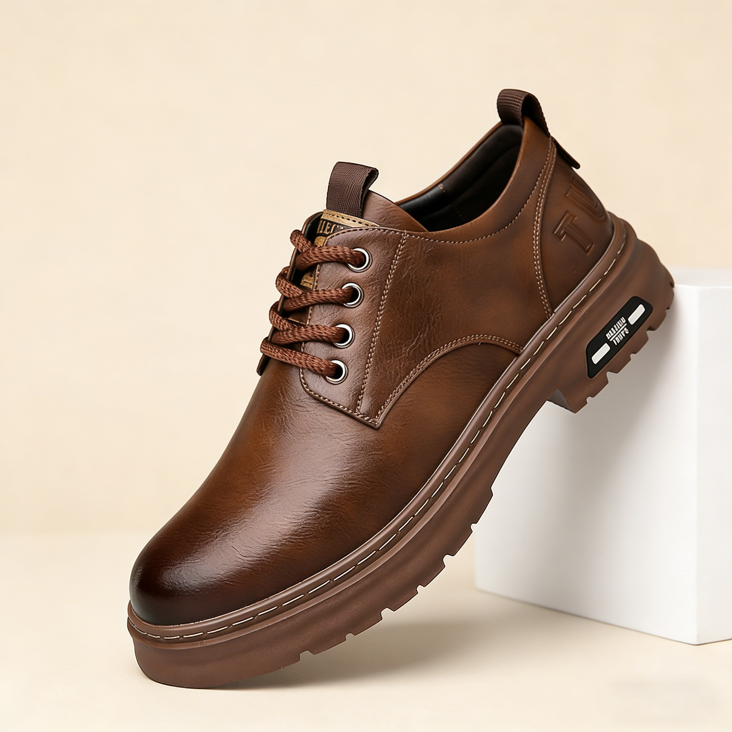 Ανδρικά επαγγελματικά παπούτσια από γνήσιο δέρμα