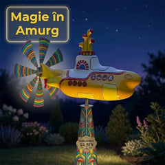 ✈️ Morișcă de Vânt Premium pentru Grădină – Modele Retro Avioane și Motociclete, Rezistente la Intemperii! 🌀🏡