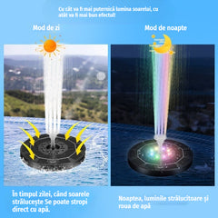 💥 fântână automată cu energie solară