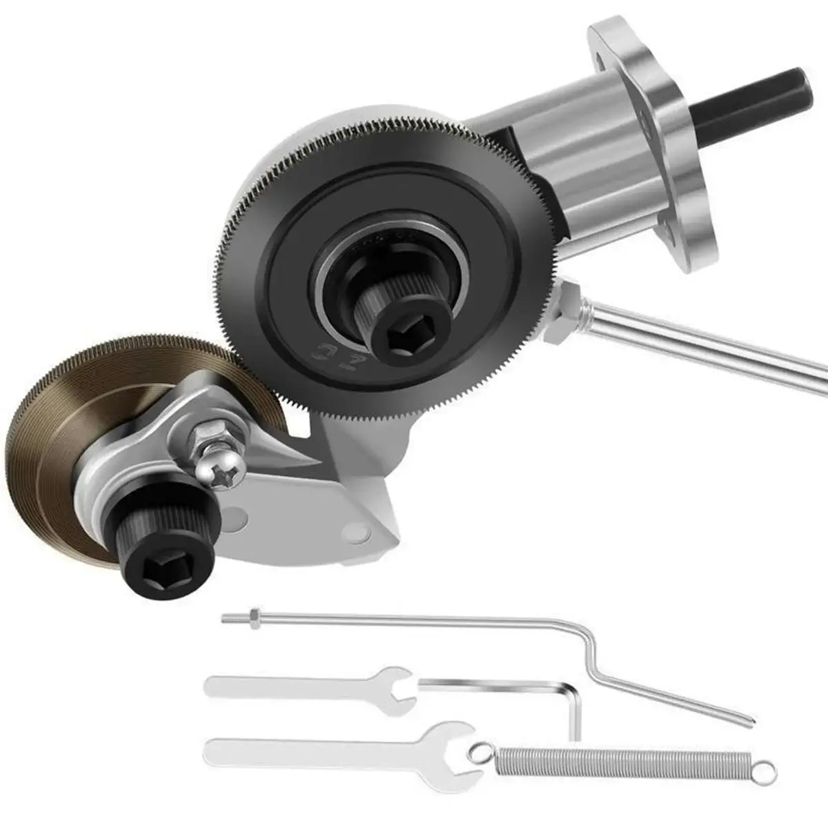 ⚡ Adaptor de Tăiere Tablă pentru Bormașină! Transformă Bormașina într-o Unealtă Practică de Tăiat · Tăiere Curată și Rapidă fără Efort · Compatibil cu Bormașini Uzuale · Ideal pentru DIY, Atelier și Reparații!