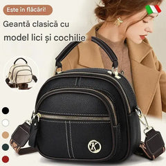 👜2026 Geantă nouă, de înaltă calitate, din piele de vacă autentică, de mare capacitate, portabilă, pătrată mică/geantă crossbody