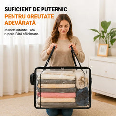 Set 3 Organizatoare Transparente pentru Cărți și Haine – Găsești totul într-o secundă, fără să mai faci dezordine!