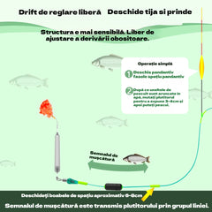 🎣🎣【5 bucăți】Set de fir de pescuit de fund invers