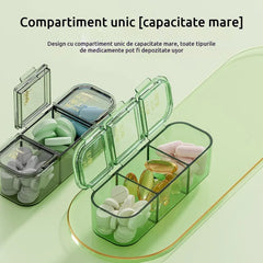 Cutie portabilă independentă pentru medicamente【1 săptămână 7 zile 21 grile】