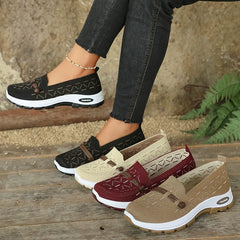 🥰【37-42】Pantofi sport casual pentru femei, cu talpă moale, antiderapantă, din plasă
