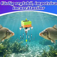 2026 Giant Fish Buster ✨ Montură nouă cu cârlig cu rabat, anti-încurcare, îmbunătățită 🎣 Cumpără unul, primești unul gratuit, special concepută pentru crap argintiu/crap mare cu randament ridicat!