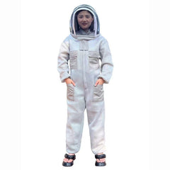 🐝【Vânzări mari – În curând la prețul original】Salopetă de albină din plasă de bumbac 3D