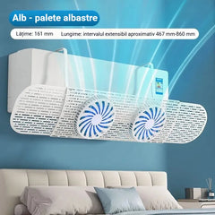 Inovație pentru Vară 2026 ❄️ Deflector Extensibil pentru Aer Condiționat 🏠 Spune adio fluxului direct de aer rece!