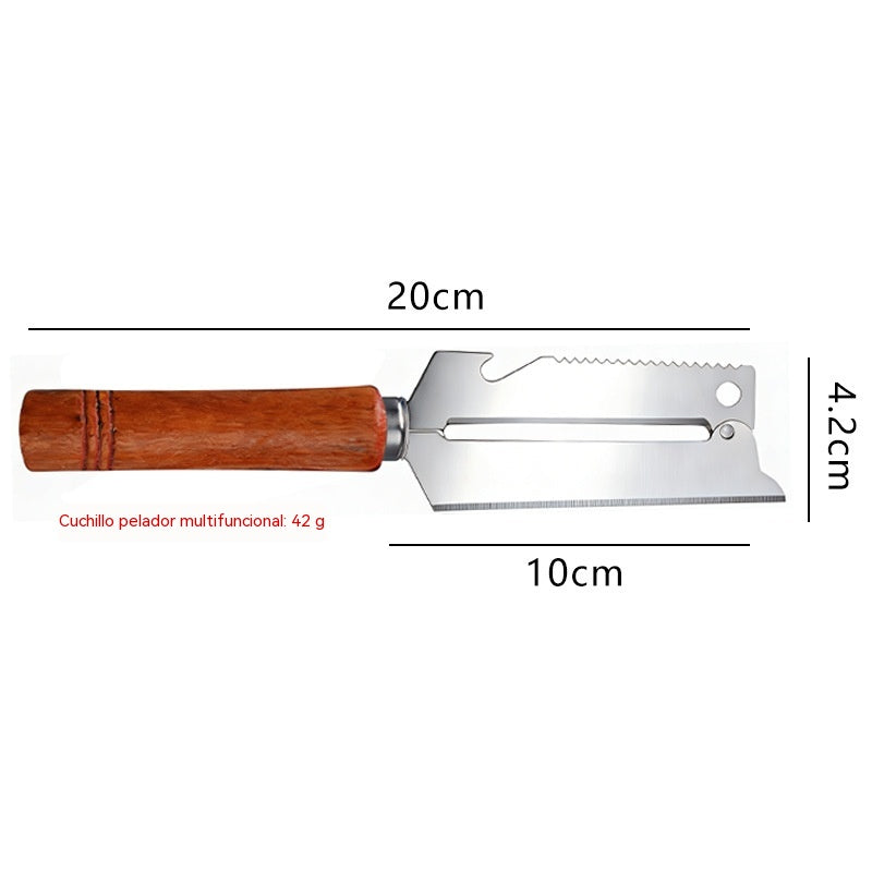 💥Cumpără unul, primește unul gratuit💥 — 🔪Decorticator multifuncțional din oțel inoxidabil, potrivit pentru legume, fructe și carne.